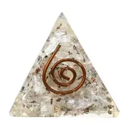 Clear Quartz Orgone Pyramid