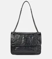 [Saint Laurent] Saint Laurent Niki Medium leather shoulder bag One Size black