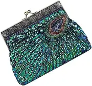 [BESTYASH] Stylish Sequin Evening Bag Women's Clutch Purse Rhinestones Events and Evening Gatherings