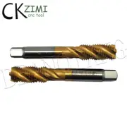M16X2 4Flutes D7 CNC Stainless steel titanium plated 16mm HSS Spiral Flute Taps