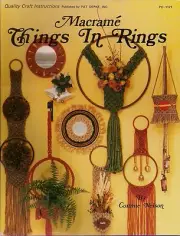 Craft Book: #PD1121 Macrame Things in Rings - Over 25 Patterns