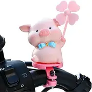 Kids Bike Accessories - Kids Bike Windmill Pinwheel Accessory - Cute Animal Fun Stylish Compact Ornament for Handle Children Motorcycle Girl Scooter Boy Outdoor