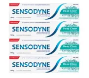 4 x Sensodyne Deep Clean Daily Care Toothpaste 100g