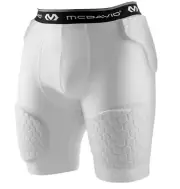 MCDAVID 737 Hex Thudd Shorts Padded Football Girdle White Adult Mens XXL NWT