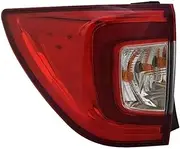 Car Rear Bumper Light Tail Light Brake Lamp ，Compatible for Pilot 2019-2022 Reversing Lamps Stop Parking Driving Lamp 33550TG7A11(Left)
