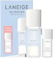 Cream Skin ZINCPEP Toner & Gel Moisturizer 170ml Full Size Set with Travel Size 50ml. Korean Beauty Promotion Set for Laneige. (Total 220ml)