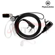 Black Bluetooth Earphone For Baofeng UV-5R/E Walkie Talkie
