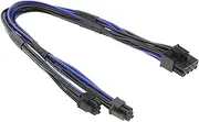 eMagTech 18AWG Dual Mini 6 Pin Male to 8 Pin PCI-E Y Splitter Power Cable for Graphics Video Card Compatible with Mac Pro and Power Mac G5