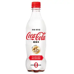 Coca Cola 可口可樂纖維+[箱購] 600ml x 24【家樂福】