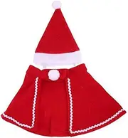 xioaue Holiday Puppy Cloak Pet Cloak Holiday Pet Cloak Fleece Pet Cape Christmas Pet Costume Pet Cosplay