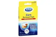 SCHOLL CORN REMOVAL PADS MEDICATED DISC SYSTEM CUSHIONING RELIEF FOOT 9 PACK