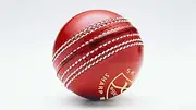 BOXCO Skyline Hand Stiched Four Piece Cricket Leather Ball for Club, T20, One Day and Test Matches (Red) (Pack of 1)