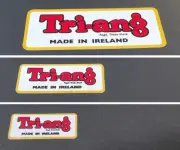 Triang Tri-ang Logo Made in Ireland Sticker for toys 3 sizes