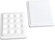 HOODANCOS Nail Art Palette Manicure Display Plate Stylish and Practical for Nail Polish Mixing