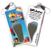 Phoenix FootWhere® Souvenir Zipper-Pull. Made in USA