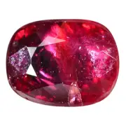 1.02 Ct. Fabulously Hot Red Ruby Top Luster Gemstone WITH GLC CERTIFY