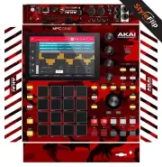 Akai MPC One Skin | Camo Red | Protective Decal | StyleFlip Skins