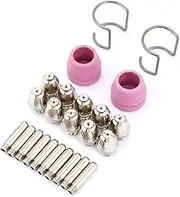 24pc/set AG60 SG55 Plasma Cutter Cutting Torch Kit Copper Nozzles Electrodes Cups for Cutting Project