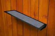 Outdoor Skywalk Cat Ramp Black