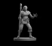 Elf Male Druid - DND - Pathfinder - Dungeons & Dragons - RPG - Tabletop - mz4250