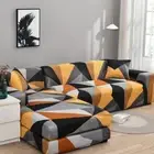 Elastic Sofa Cover Slipcover 1/2/3/4 Seater Geometric Living Room Armchair Cover