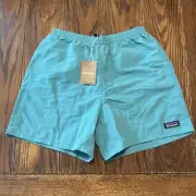 Patagonia Men's 5” Baggies Shorts Trunks Size Small Subtidal Blue 57022 New
