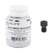 Sunlite Alloy Presta Adapters Jar of 50