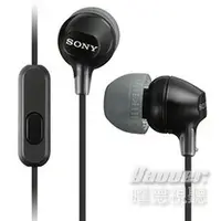 在飛比找樂天市場購物網優惠-【曜德↘狂降】SONY MDR-EX15AP 黑色 線控支援