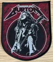 Metallica CLIFF BURTON BASS SOLO Licensed Woven Patch Sew On Thrash Metal LTD ED
