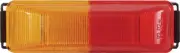 Optronics MC67ARBP Amber and Red Rectangular Dual Fender Light