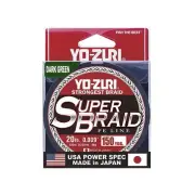 Yo-Zuri Superbraid 150 yd Floating Braid, Dark Green, 20 lb