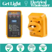 Fluke ST240+ RCD Socket Tester with Beeper. GPO/POWER POINT TESTER - AUSTRALIAN