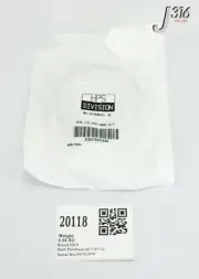 20118 MKS SEAL, CTR.ASSY, NW80, SS/V W/ VITON O-RING, WO&15096 (NEW) 100760508