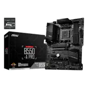 [B550-A PRO] B550-A Pro Motherboard AM4 ATX MB 4xDDR4 2xPCIE 2xM.2 HDMI DP RAID LAN TPM