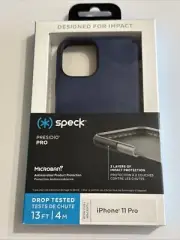 Speck Presidio Pro Slim Fit iPhone 11 Pro Case - Coastal Blue/Black