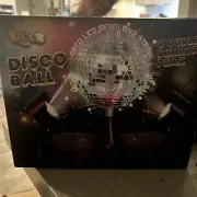 Disco Multi Colored LED Revolving Strobe Light Ball Stage Event Party Props