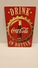 Brand New Repro Drink Coca-Cola In Bottle Tin Sign!