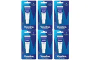 6 x Vaseline Lip Therapy Original Lip Balm