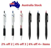 1/3/5 Uniball Uni Jetstream Click Ballpoint Pen 0.7/0.5mm Black/Red/Blue SXN150