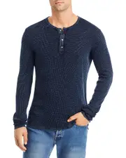 John Varvatos Memphis Waffle Henley