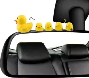 Cute Car Rearview Mirror Accessories, 20 PCS Mini Ducks Car Dashboard Decoration
