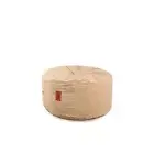CordaRoy's Corduroy Bean Bag Pouf Footstool, Khaki