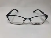 MARCHON NYC EYEGLASSES FRAME M-SURREY 412 51-16-135 BLUE GOLD FLEX HINGE Y121