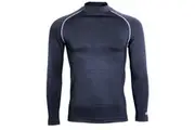Rhino Mens Thermal Underwear Long Sleeve Base Layer Vest Top (Navy Heather) (SM)
