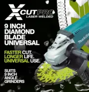 9 INCH CONCRETE CUTTING DISC FOR ANGLE GRINDERS