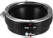 zolyet EOS- Lens Mou Adapter Ring Aluminum Alloy Compatible with EF EF-S Lens to X-A1/X-A2/X-A3/X-E1/X-E2/X-E3/X-M1/X-Pro1/X-Pro2/X-S1/X- T1/X-T10/X-T20/X-T2/X10/X20/X30/XF1/XQ1/XQ2 X-Mou EOS-FX