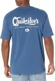 Quiksilver Waterman Collection Men's Quik Fix Undertow T-Shirt - Blue L