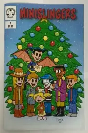 Minislingers 1 Darkslinger Comics Christmas Issue 2022 Adam Watson Patricio Hdz