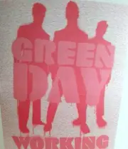 Green Day Vintage Backstage Pass Original Punk Rock New Wave 2002 Tour Pink Red
