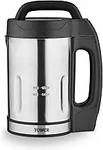 Tower T12069 Soup Maker, 1000 W, 1.6 liters, 1.6 Stainless Steel